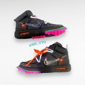 🔥 NEW NIKE AF1 MID X OFF-WHITE BLACK 🔥